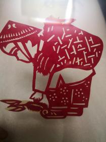 山西剪纸实物，每张装胶套，精差别致，艺术精品