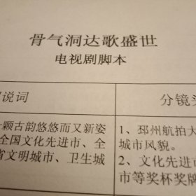 邳州市申报“中国书法之乡”电视专题片《骨气洞达歌盛世》分镜头解说词（邳州市书法艺术的历史渊源；邳州市书法艺术成就梗概；邳州市党政领导重视和支持书法事业；邳州市书法界两大群团组织卓有成效地工作；书法队伍建设和丰富多彩的书法活动；群众性书法活动给全市两个文明建设带来的巨大变化）