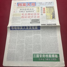 中国档案报档案大观，2002年11月39日