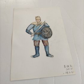 李梓良手繪歷史課本教學(xué)掛圖：短兵手