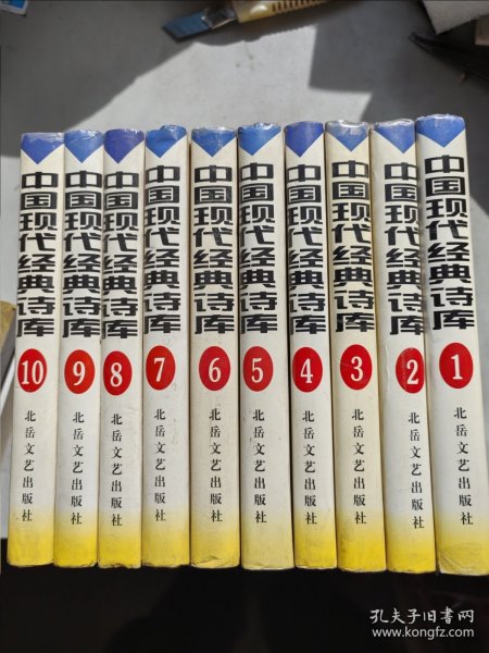 中国现代经典诗库 全10册