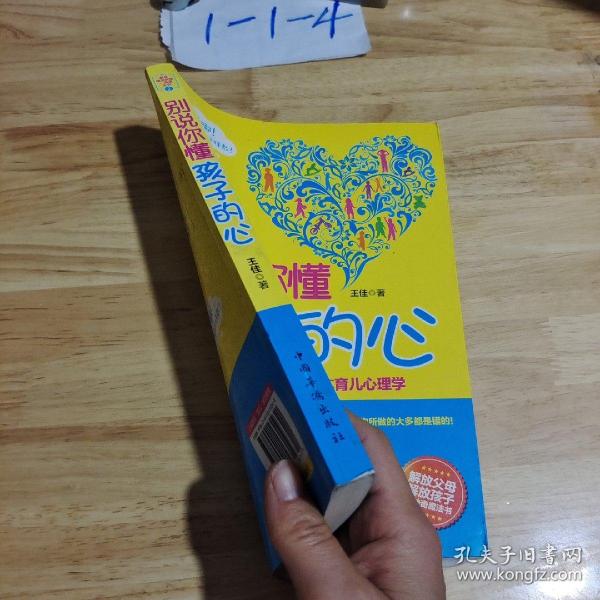 别说你懂孩子的心  ：了解孩子行为背后的心理成因及教养方法
