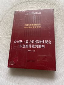 公司法上效力性强制性规定识别案件裁判规则