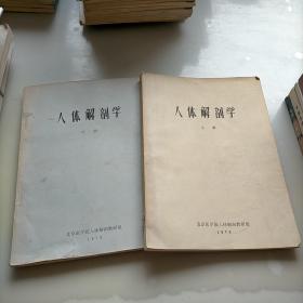 人体解剖学，上下册