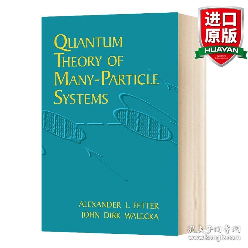 英文原版 Quantum Theory of Many-Particle Systems 多粒子系统的量子理论 英文版 进口英语原版书籍