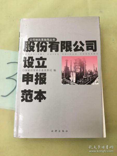 股份有限公司设立申报范本