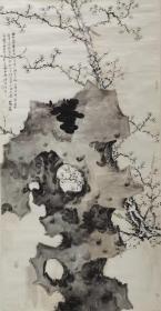 中美协会员王德亮四尺整张作品《暗香图》