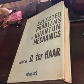 selected problems in quantum mechanics edited by d ter haar