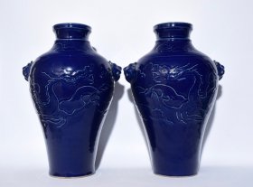 兽头瓶，43×30厘米