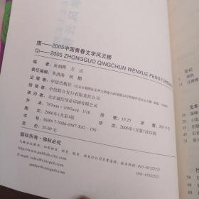 旗:2005中国青春文学风云榜