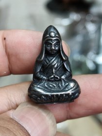 实心小银佛，品相好