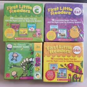 First Little Readers C 学乐小读者系列A套共25册 儿童英语分级阅读(共4盒)全新未拆封