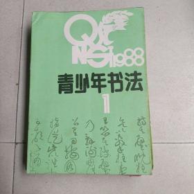 青少年书法 1986年一一1988年共21.册合售