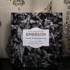 Emerson 爱默生作品集 哈佛详注版 Ralph Waldo Emerson 拉尔夫·沃尔多·爱默生 精装大开本 海量权威注释 英文原版 超大超厚超重超丰富注释和插图