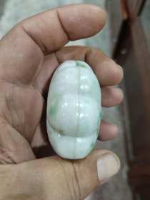 珍品翡翠粉盒