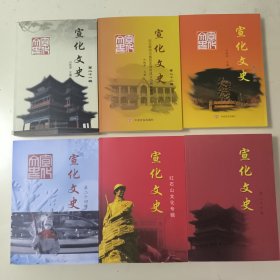 6册合：宣化文史(第21辑——第26辑） 宣化文史资料 (第二十一辑——第二十六辑）最近 6年的连续6本，16开厚书，每本均在300页以上，见详情。6本合售