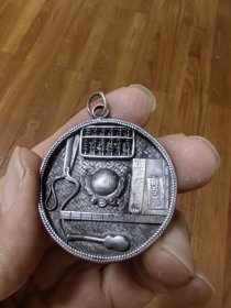 银算盘 银吊牌