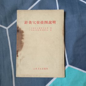 针灸穴位挂图说明，5.88元包邮，