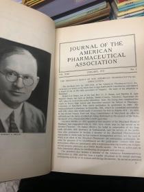 THE JOURNAL OF THE AMERICAN PHARMACEUTICAL ASSOCIATION VOL.22 1933