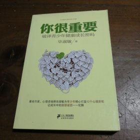 你很重要：破译青少年健康成长密码毕淑敏  著二十一世纪出版社