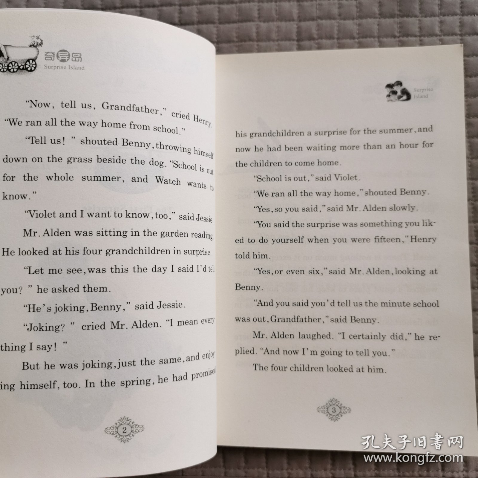 棚车少年：奇异岛（全英语）