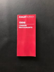 ZAGAT SURVEY LONDON RESTAURANTS（英文）