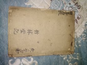 清手抄书，全品。竹林堂记，受益斋。光绪庚子年（书第一页明确记载）。诗词歌赋，对联对仗，有朱砂红批。喜欢联系，大概50页（有字为一页）