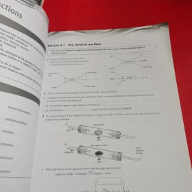 Cambridge IGCSE Chemistry Workbook 内有 4-5页笔记【无光盘】