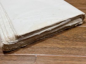 五六十年代老皮纸114张，98+63厘米。厚实。可拓大碑。