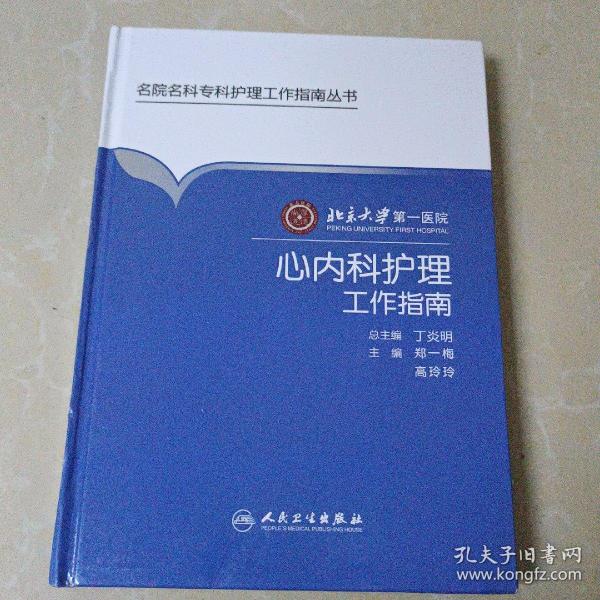 北京大学第一医院肾脏内科护理工作指南／名院名科护理工作指南丛书