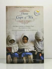 《三杯茶》 Three Cups of Tea by Greg Mortenson （亚洲研究）英文原版书