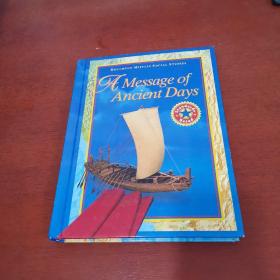 A message of ancient days--houghton mifflin social studies(英文原版精装彩印 )【详情请看图 实物拍摄】