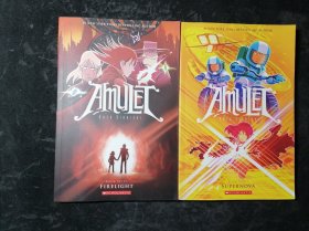 AMULET(#7、8):Firelight、Supernova（2册合售）