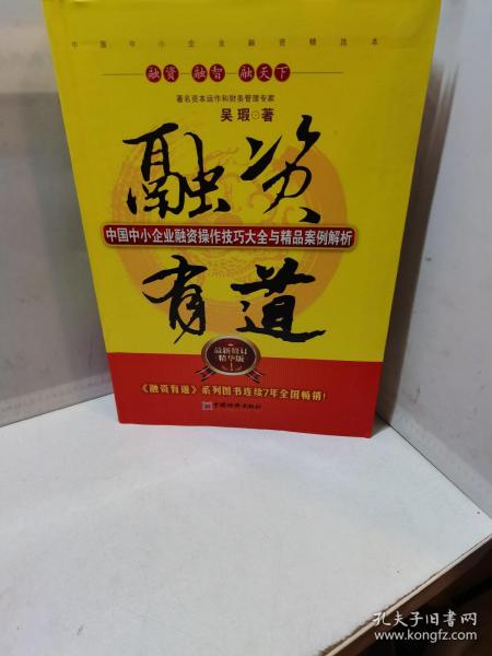 融资有道：中国中小企业融资操作技巧大全与精品案例解析（最新修订精华版）