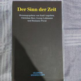 国内现货  德语版  时间的感觉 Der sinn der zeit 德文原版  平装