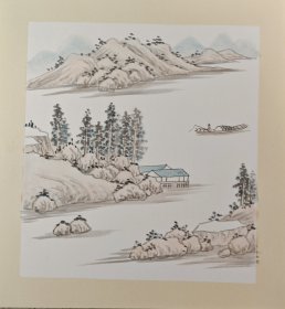 山水小品卡纸（88）