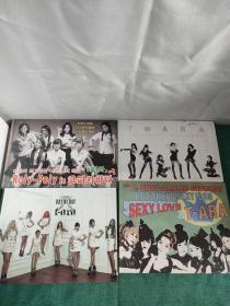 DAY BY DAY T-ARA 韩国女团写真集(含CD)4本合售