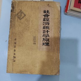 社会经济统计学原理（1988二版二印，85品）