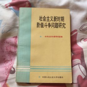 社会主义新时期阶级斗争问题研究（A区）