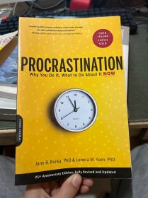 Procrastination：Why You Do It, What to Do About It Now拖延心理學(xué)：向與生俱來的行為頑癥宣戰(zhàn)