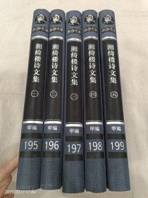 湖湘文库 湘绮楼诗文集（布面精装全五册合售）