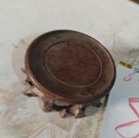 红木底座