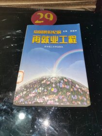 中国跨世纪的再就业工程 馆藏平装32开