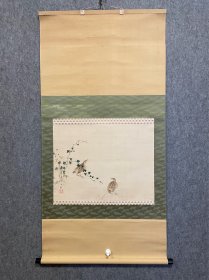 古筆花鸟图，安居乐业图，千稻筆