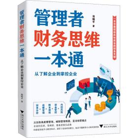 管理者财务思维一本通：从了解企业到掌控企业（一本书囊括你应知应会的财务关键）