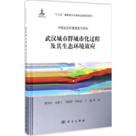 武汉城市群城市化过程及其生态环境效应 环境科学 焦伟利 等 新华正版