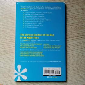 【原版】Sparknotes 文学指南 夜间狗的奇怪事件 英文原版 The Curious Incident of the Dog in the Night Time