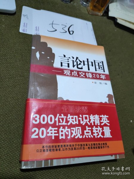 言论中国：——观点交锋20年