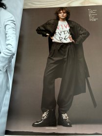 时代风尚杂志2018年9月刊 内页于朦胧 梅婷专访