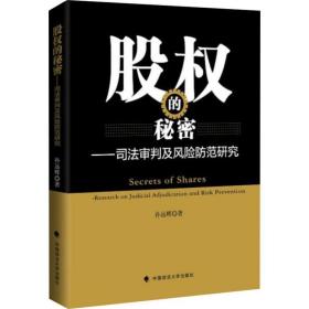 股权的秘密——司法审判及风险防范研究